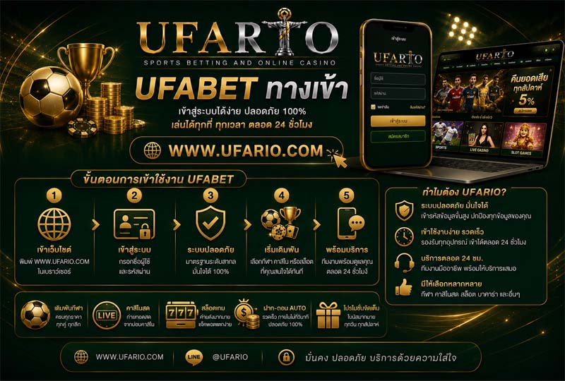 UFABET ทางเข้า