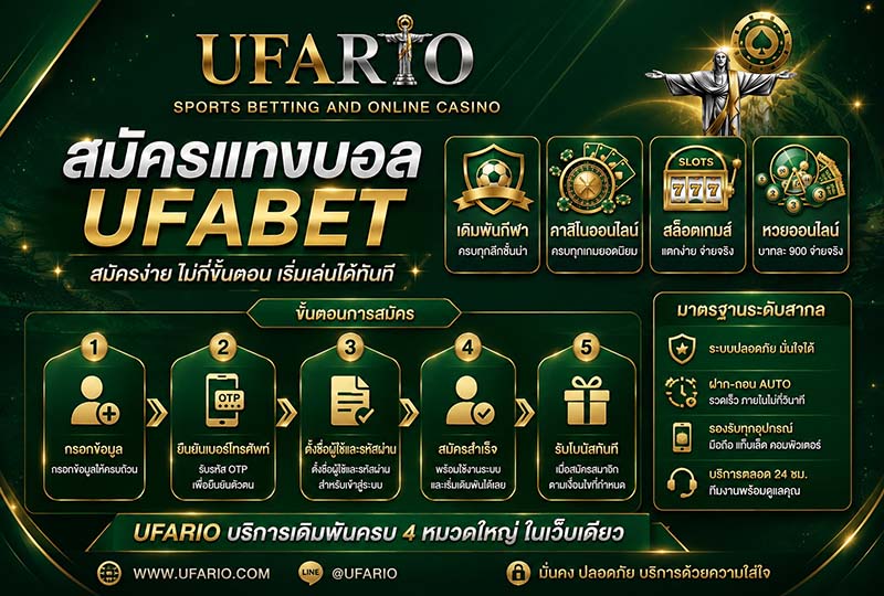 สมัครแทงบอลUFABET
